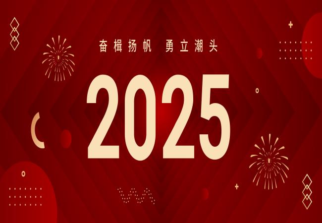 新年獻詞 | 啟航2025：奮楫揚帆，勇立潮頭